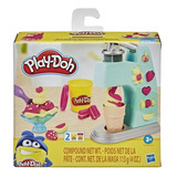 Play Doh Mini Fábrica De Helados Hasbro Color Celeste