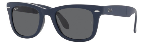 Lentes De Sol Ray Ban Square Folding Wayfarer Gris Oscuro