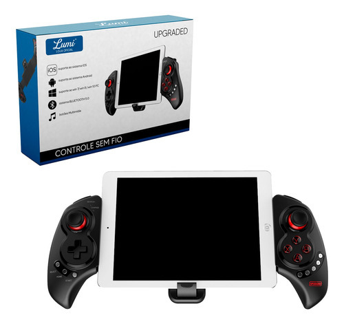 Controle Joystick Sem Fio Bluetooth 4,0 Jogos De Computador Tv Controlador 9023s Lumi  1ª Linha