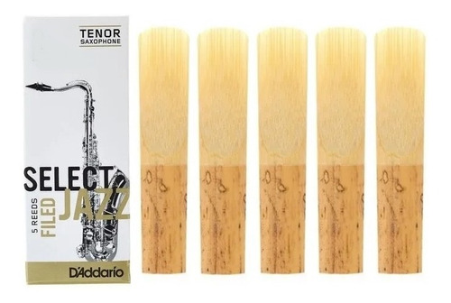 Caixa C/ 5 Palhetas Select Jazz Filed Sax Tenor- Escolha Nº