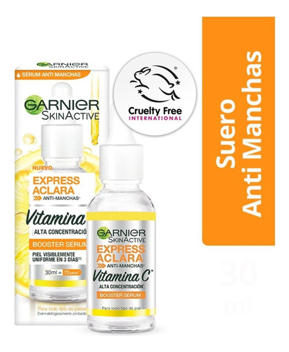 Garnier Skin Active Express Aclara Serum Anti Manchas 