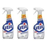 Kit Com 3 Limpador Veja X-14 Branqueia Tira Limo 2 Em1 500ml