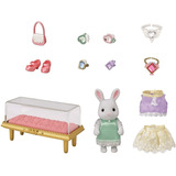 Sylvanian Families Conjunto De Joias E Pedras Coelha Ruby