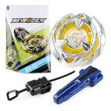 Beyblade X Bx-03 Wizard Arrow + Lanzador Y Launcher Grip Fla