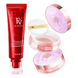 Set De Polvos Fijadores Sueltos Sk Makeup Foundation Fv Pear