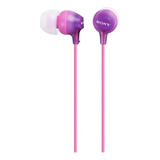 Sony Ex Series Mdr-ex15lp Audífonos Interno Color Púrpura