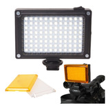 Foco De Cámara 96 Led Batería Con 2 Filtros