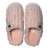 Pantuflas Polar Felpa Invierno Mujer Estilo Zapato