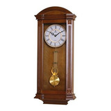 Verona Elegante Reloj De Pared De Péndulo De Madera