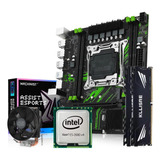 Kit Intel X99 Xeon E5 2680 V4 Machinist Pr9 32gb C/cooler