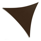 Malla Lona Sombra Toldo Vela Triangular 2.4m X 2.4mx 2.4m 