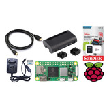 Kit Raspberry Pi Zero 2w 2 W, Sd 16gb, Fonte,case,cabo,dissi