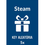 5 Chaves Aleatória Steam - 5 Steam Random Key