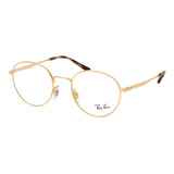 Armação Ray-ban Rb3681v 2500 Dourado Rb 3447 50 Round 3681v