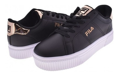 Tenis Fila 5cm 00771 020 Bkl/rgld/wht Panache 19  22-27 Muje