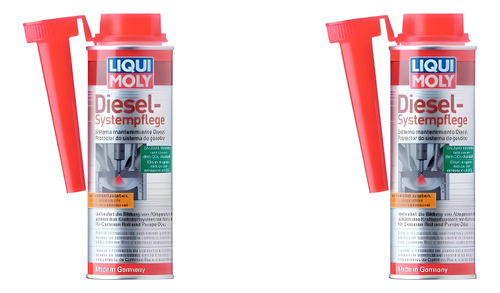Limpia Inyector Diesel Liqui Moly Systempflege Promo Kit X2