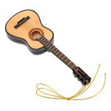 Modelo De Guitarra: Guitarra En Miniatura De Madera Decorati