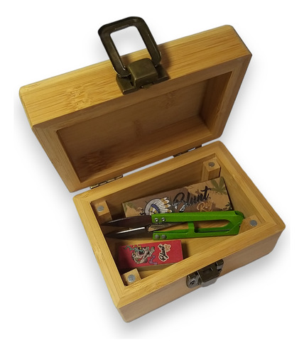 Kit Caja Blunt Rey Madera Bamboo / Accesorios 