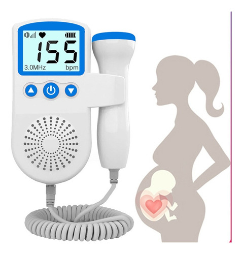 D Sonar Ultrasound Fetal Heart Rate Monitor 1