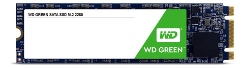 Disco Sólido Interno Western Digital Wd M.2 2280 Green Wds120g2g0b 120gb Verde