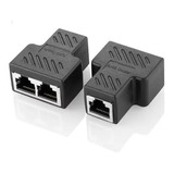 Adaptador Rj45 Hembra A 2 Rj45 Hembra Utp - Burzaco