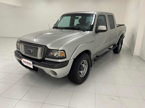 FORD RANGER XLS DUPLA 2.8 MWM DIESEL 4X4 2005 PRATA REVISADA