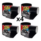 4 Cintas  De Caucho Flex Tape Resistente