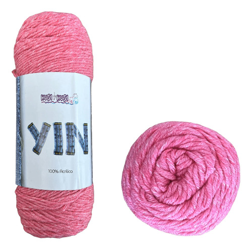 Lana Yin Acrilica 100% Tejido Ovillo 100g X169 Mt