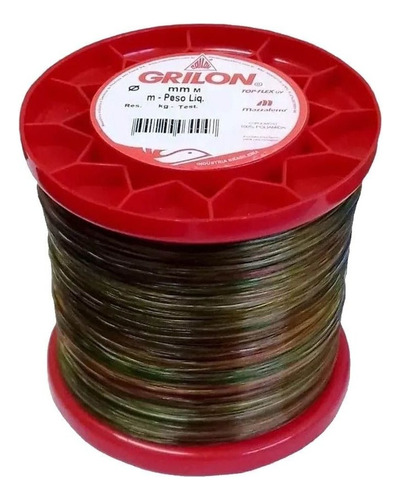 Linha Monofilamento Grilon Multicolor 0,50mm 1038m 250g