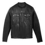 Chamarra Piel Harley Davidson Men's Mechanic Leather Jacket