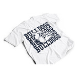 Camiseta De Algodón Para Adulto Con Estampado Perro Bulldog