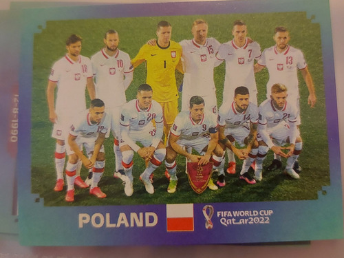 Lamina Album Mundial Qatar 2022 / Polonia