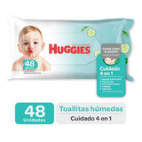 Pack X 6 Unid. Toallas Humedas  4 En 1 X48un Huggies