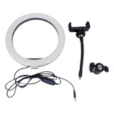 Lote 10 Ring Light Led Selfie Iluminadora Make Foto Luz 26cm