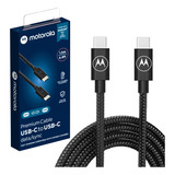 Cabo De Dados Motorola Original De 1.5 Metros - Usb-c/usb-c