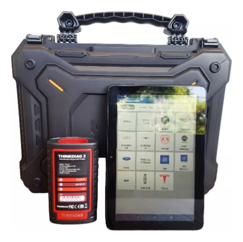 Launch Easydiag 3.0 Scanner Auto 10 Cabos Case +d 200 Montad