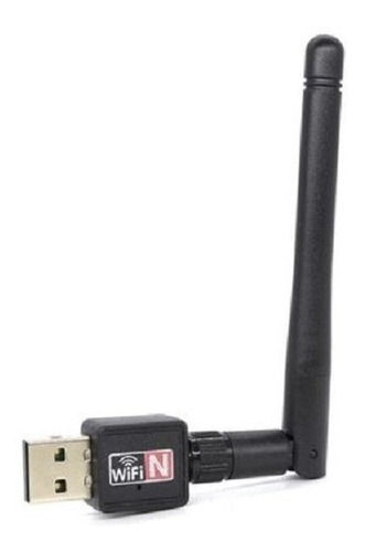 Adaptador Receptor Wifi Usb Inalambrico 150mbps Con Antena N