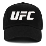 Gorro Jockey Visera Curva Ufc Bordado