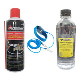 Kit Limpieza Electrónica+ Manilla Anti+ Alchol Isprlco 500ml