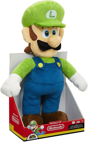 Peluche Luigi World Of Nintendo Con Licencia Coleccionable 
