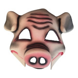 Máscara Animal Porco Sorriso / Porquinho   