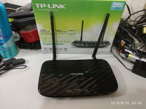 Router Tp-link Archer C2 Ac750 Dual Band N300mbps A 2.4ghz 