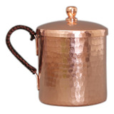 Cobre 350 Ml Martillado Vaso Taza For Té De