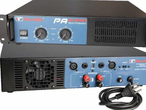 Amplificador De Potencia Pa 2400 New Vox P/ Entrega