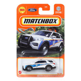Matchbox Viatura Ford Police Interceptor Utility Lote F 2024