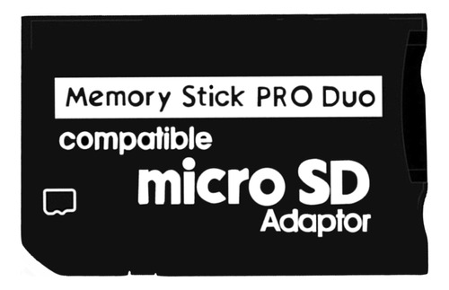 Adaptador Micro Sd A Produo Para Psp Camaras Produo Pro Duo