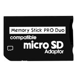 Adaptador Micro Sd A Produo Para Psp Camaras Produo Pro Duo