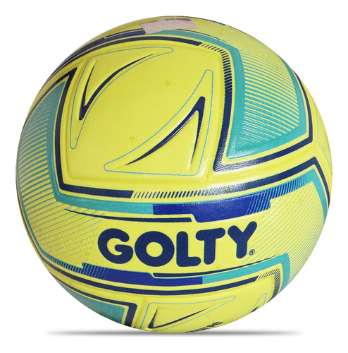 Balón Fútbol Golty Competencia Laminado Tech No.4-amarillo Color Amarillo