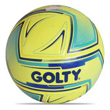 Balón Fútbol Golty Competencia Laminado Tech No.4-amarillo Color Amarillo