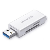 Ugreen - Leitor De Cartão Portátil Usb 3.0 5gbp Para Sd + Tf